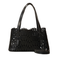 Agacapital Black Laser Cut Tote Bag